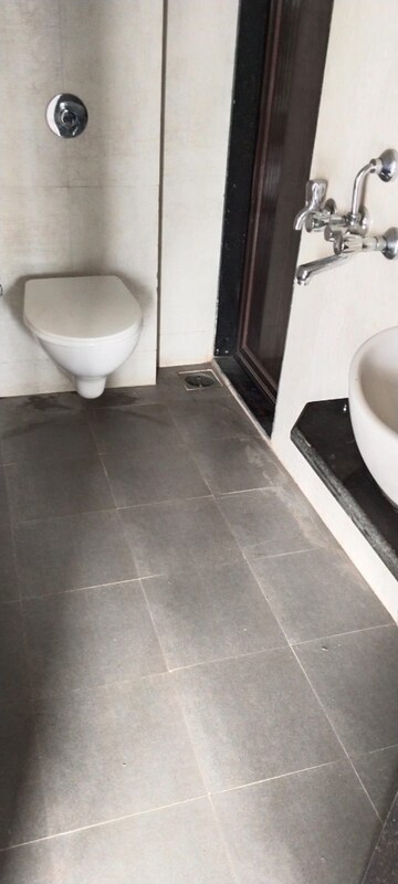 Bathroom in 1 BHK Apartment at Vihang Valley Phase 3, Kasarvadavali – for Sale