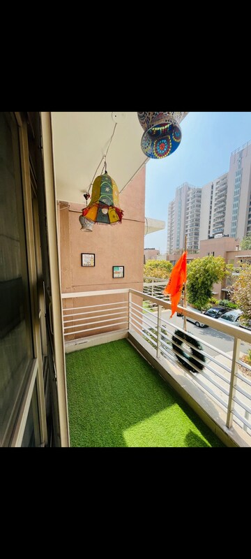 Balcony in 3 BHK Apartment at Sector 50 – for Rent