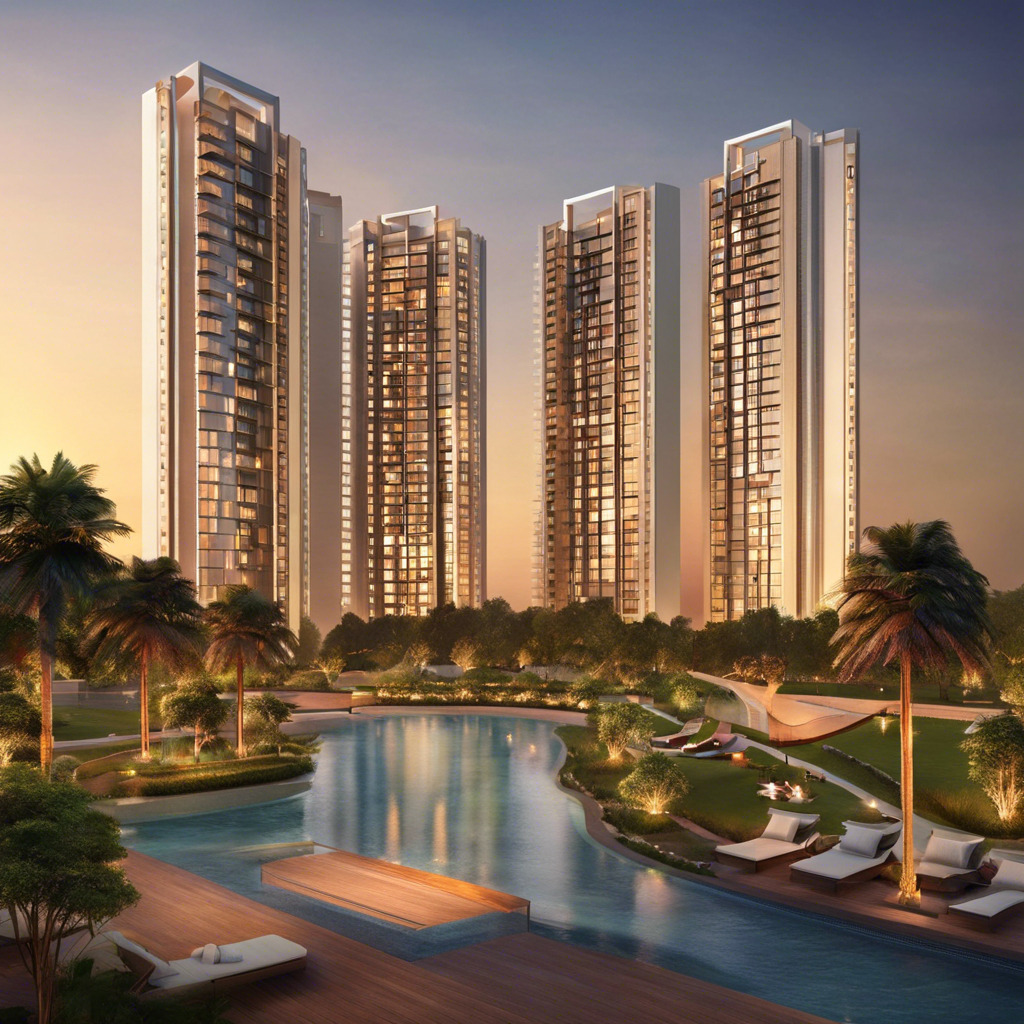 4 BHK + Pooja Room,Study Room Apartment For Sale in Emaar Amaris