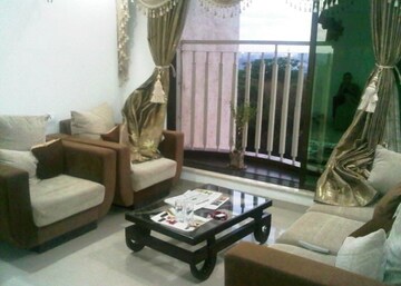 Living Room in 2 BHK Apartment at Dedhia Palatial Height, Powai – for Rent