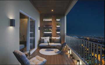 Balcony in 2.5 BHK Apartment at Candeur Crescent, Serilingampally – for Sale