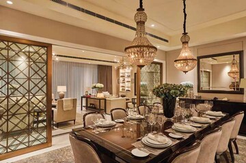 Living Room in 4 BHK Apartment at DLF The Dahlias, Sector 54 – for Sale