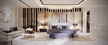 Living Room in 4 BHK Apartment at DLF The Dahlias, Sector 54 – for Sale