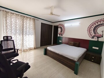 Bedroom in 3 BHK Apartment at Akshat Spring Banipark, Bani Park – for Rent