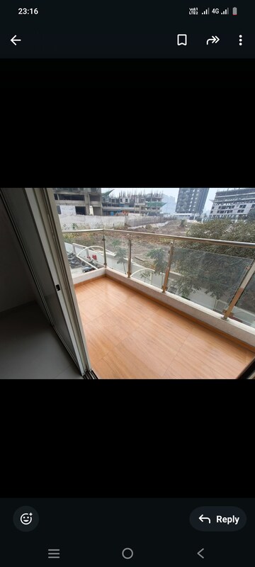 Balcony in 2.5 BHK Apartment at Krisala 41 Elite, Tathawade – for Sale