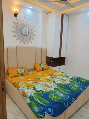 Bedroom in 3 BHK Builder Floor at Dwarka Mor – for Rent