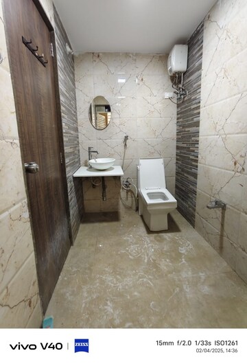 Bathroom in 3 BHK Apartment at Juhi Greens, Seawoods – for Rent