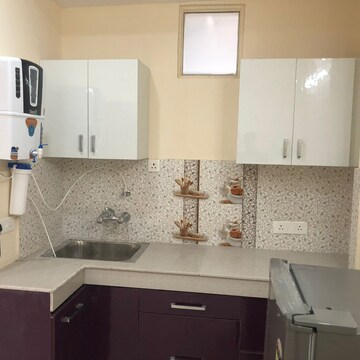 Kitchen in 1 BHK Builder Floor at Ansal Sushant Lok I, Sector 43 – for Rent