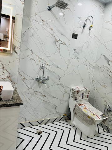 Attached Bathroom in 3 BHK Builder Floor at Pratap Vihar – for Sale