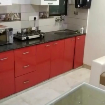 Kitchen in 1 BHK Builder Floor at Ansal Sushant Lok I, Sector 43 – for Rent