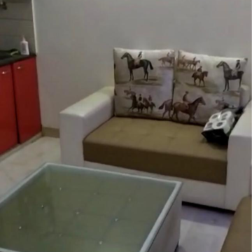 Kitchen in 1 BHK Builder Floor at Ansal Sushant Lok I, Sector 43 – for Rent