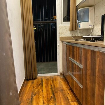Kitchen in Studio Builder Floor at Ansal Sushant Lok I, Sector 43 – for Rent