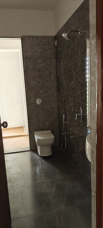 Bathroom in 3 BHK Apartment at Naupada – for Sale