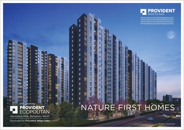 2 BHK Apartment For Resale in Provident Ecopolitan Aerospace Park Bangalore  8160298