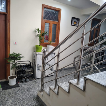 Staircase in 2 BHK Apartment at Bindal Enclave, Phi Iv Greater Noida – for Rent