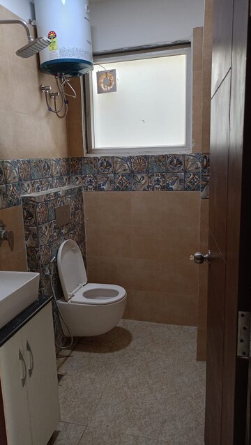 Bathroom in 2 BHK Builder Floor at Dehradun Cantt – for Rent