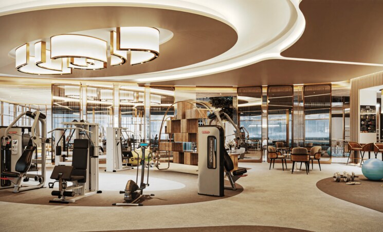 Gym, m3m-mansion 4 Bedroom 3230 Sq.Ft. Apartment In Sector 113 Gurgaon 8160403