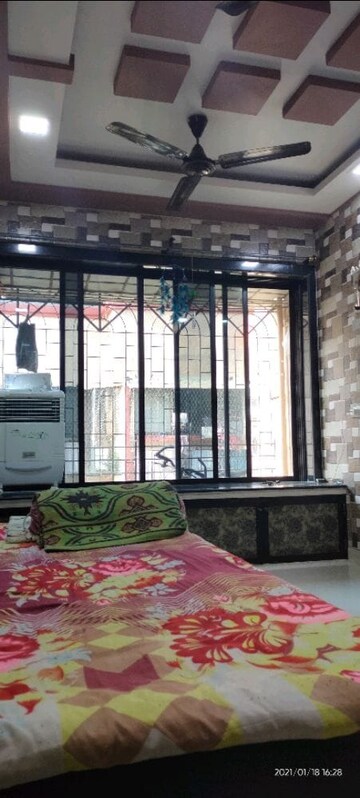 Bedroom in 1 BHK Apartment at Sai Shweta Residency, Mira Road – for Rent