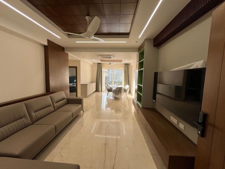 Living Room, srigdhas-rising-east 2 Bedroom 1335 Sq.Ft. Apartment In Pocharam Hyderabad 8160439