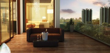 Balcony in 3 BHK Apartment at Puri Diplomatic Greens Phase II, Sector 111 – for Sale