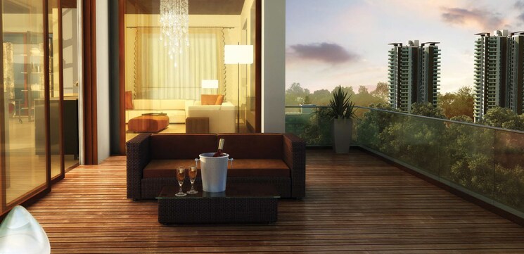 Balcony, puri-diplomatic-greens-phase-ii 3 Bedroom 2200 Sq.Ft. Apartment In Sector 111 Gurgaon 8160517
