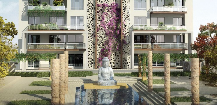 Exterior View, puri-diplomatic-greens-phase-ii 3 Bedroom 2200 Sq.Ft. Apartment In Sector 111 Gurgaon 8160517