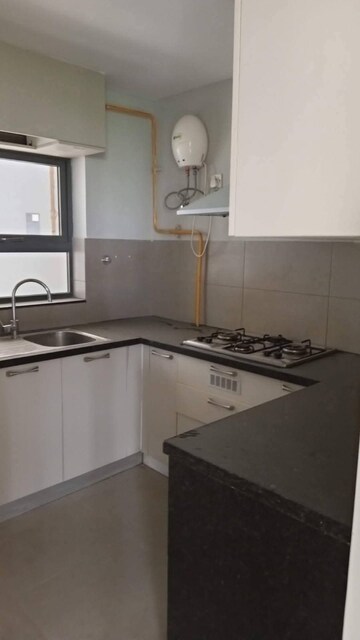 Kitchen in 3 BHK Apartment at Godrej Meridien, Sector 106 – for Rent