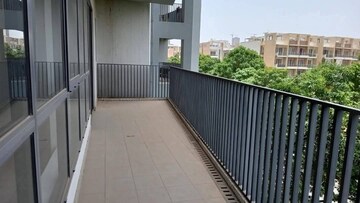 Balcony in 3 BHK Apartment at Godrej Meridien, Sector 106 – for Rent