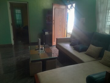 Living Room in 3 BHK Builder Floor at Nri Layout – for Rent