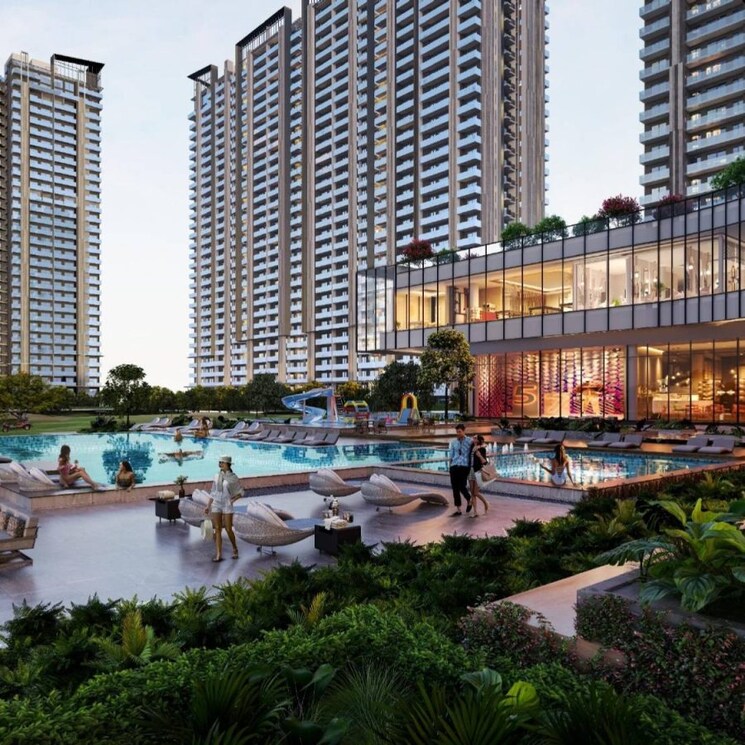 Exterior View, m3m-golf-hills 4 Bedroom 2685 Sq.Ft. Apartment In Sector 79 Gurgaon 8160584