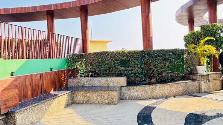 Garden, rise-organic-homes 2.5 Bedroom 1455 Sq.Ft. Apartment In Mahurali Ghaziabad 8160586