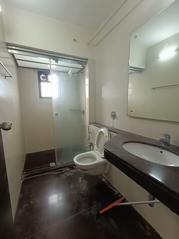 Attached Bathroom in 1 BHK Apartment at Godrej Garden Enclave, Vikhroli East – for Rent