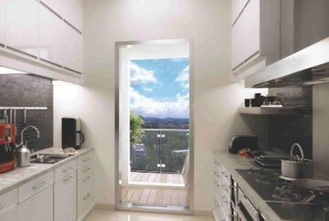 Kitchen in 2 BHK Apartment at JP Decks, Goregaon East – for Rent