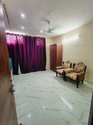 Bedroom in 1 BHK Builder Floor at Ansal Sushant Lok I, Sector 43 – for Rent