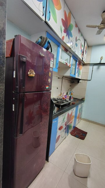 Kitchen in 4 BHK Apartment at Galaxy Carina, Kharghar – for Rent