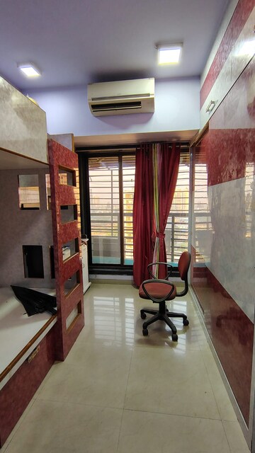 Living Room in 4 BHK Apartment at Galaxy Carina, Kharghar – for Rent