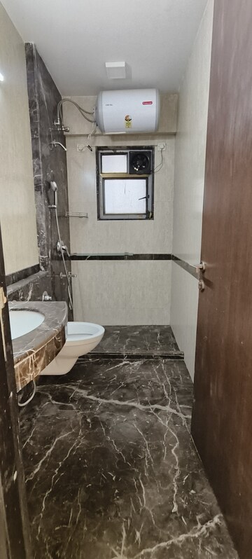 Attached Bathroom in 3 BHK Apartment at Aristo Pearl Residency, Prabhadevi – for Rent