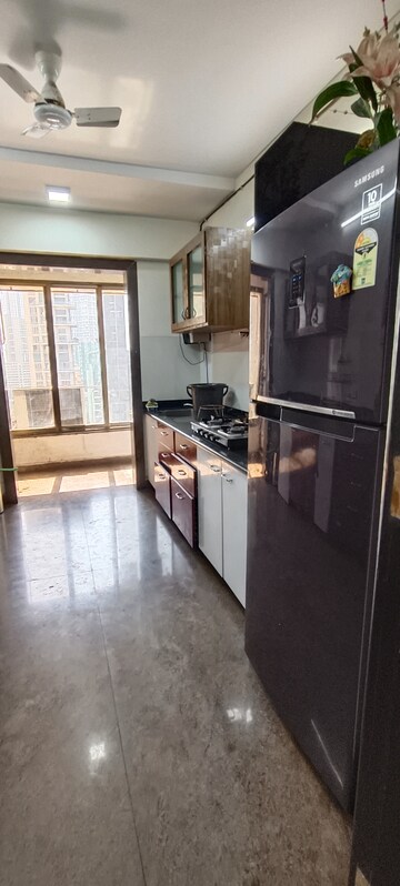 Kitchen in 3 BHK Apartment at Aristo Pearl Residency, Prabhadevi – for Rent