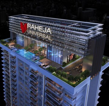 3 BHK Apartment – Exterior View View at Raheja Imperia, Worli - for Rent