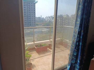 Balcony in 3 BHK Apartment at Atlantica East, Mundhwa – for Rent
