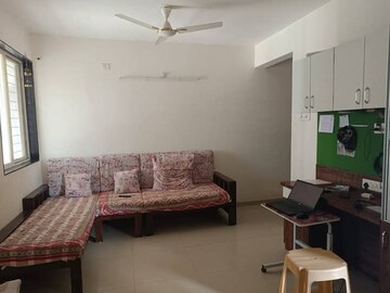 Living Room in 3 BHK Apartment at Atlantica East, Mundhwa – for Rent