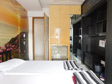 Kitchen in 3 BHK Apartment at Rajesh Raj Splendour, Vikhroli West – for Rent