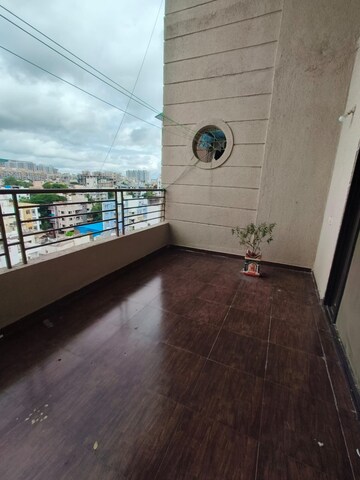 Balcony in 2 BHK Apartment at Satyam Serenity, Wadgaon Sheri – for Rent