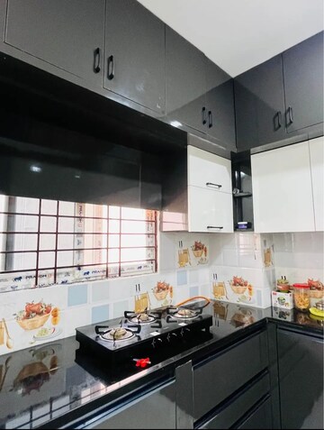 Kitchen in 3 BHK Apartment at Jayabheri Orange County, Gachibowli – for Rent