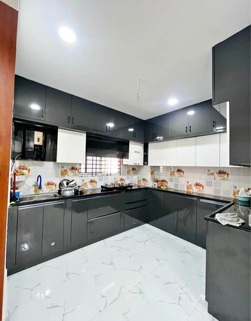 Kitchen in 3 BHK Apartment at Jayabheri Orange County, Gachibowli – for Rent