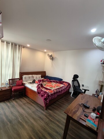 Bedroom in 1 BHK Builder Floor at Ansal Sushant Lok I, Sector 43 – for Rent