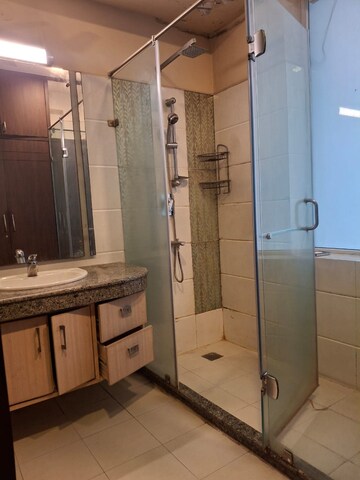 Bathroom in 4 BHK Apartment at Saket – for Sale