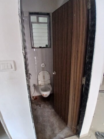 Bathroom in 1 BHK Apartment at Bhairaav Goldcrest Residency, Ghansoli – for Rent