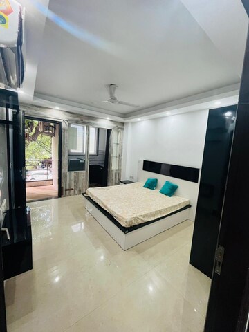Kitchen in 1 BHK Builder Floor at Ansal Sushant Lok I, Sector 43 – for Rent