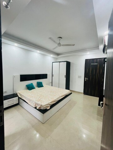 Bedroom in 1 BHK Builder Floor at Ansal Sushant Lok I, Sector 43 – for Rent